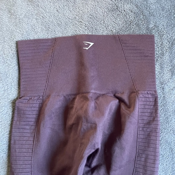 Gymshark Mauve Purple Laser Cut Seamless Leggings - Picture 6 of 6